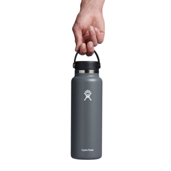 Hydro Flask 40 oz Wide Mouth - Stone NEW - Picture 3 of 5